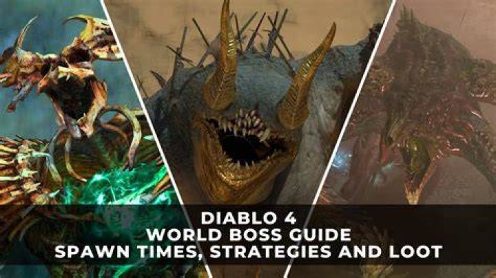 World Bosses Diablo 4