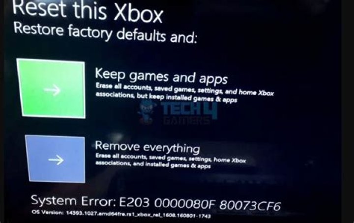 Xbox Error Code E203: How To Fix? (100% Working)