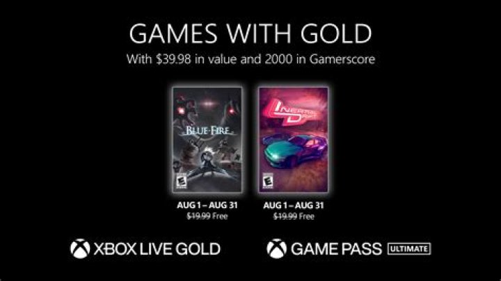 Xbox Games With Gold August 2022