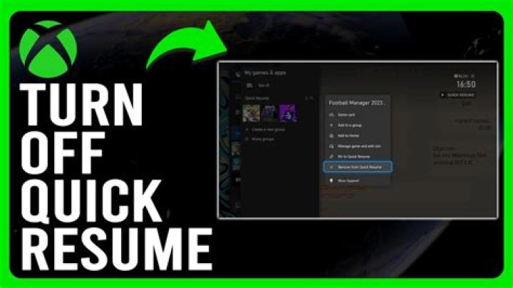 Xbox May Eventually Let Players Turn Off Quick Resume