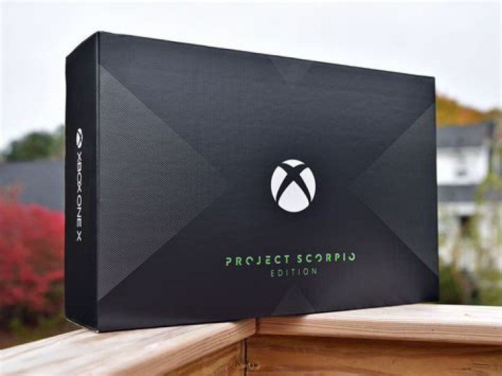 
Xbox One X’s launch version is named “Project Scorpio Edition”