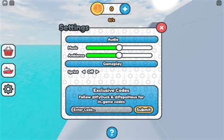 Yacht Tycoon codes