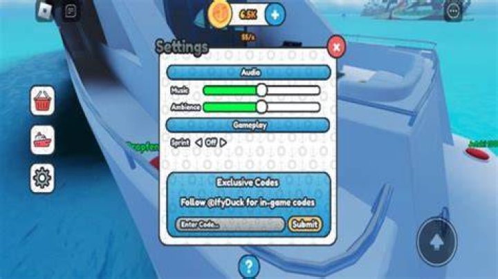 Yacht Tycoon main menu