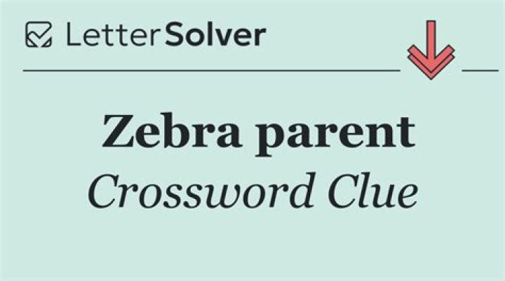 Zedonk parent crossword clue answer